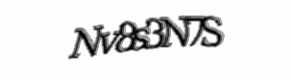 Security check image, please type the characters shown